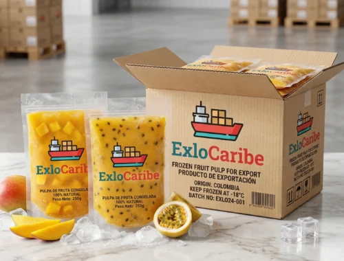 exlocaribe pulpa de frutas exportación